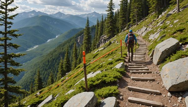 Balisage des sentiers et prévention des chutes graves