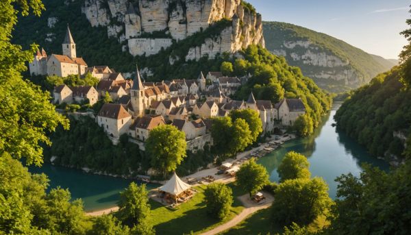 Camping rocamadour guide : paysages