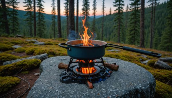 Comment cuisiner un repas chaud avec un réchaud de camping ?
