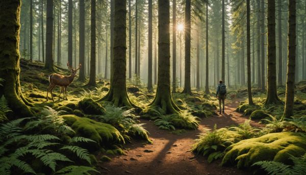Comment réagir face à un animal sauvage en forêt ?