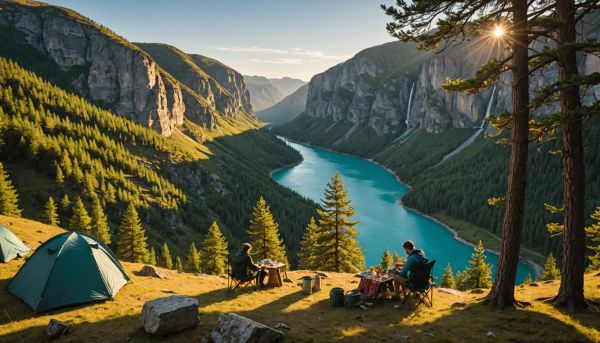 Vacances en plein air : camping dans les gorges du Tarn