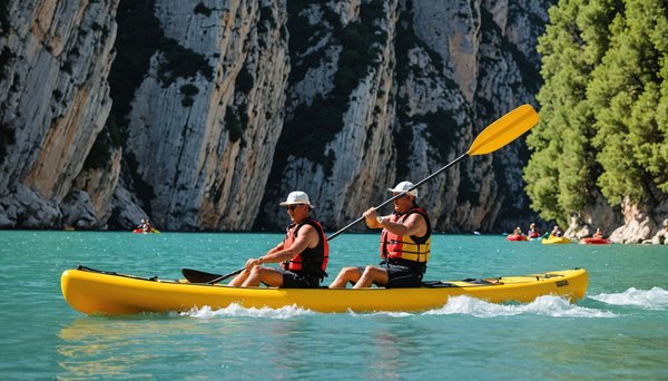 Activités de paddle et pédalo aux gorges du verdon avec terra-verde